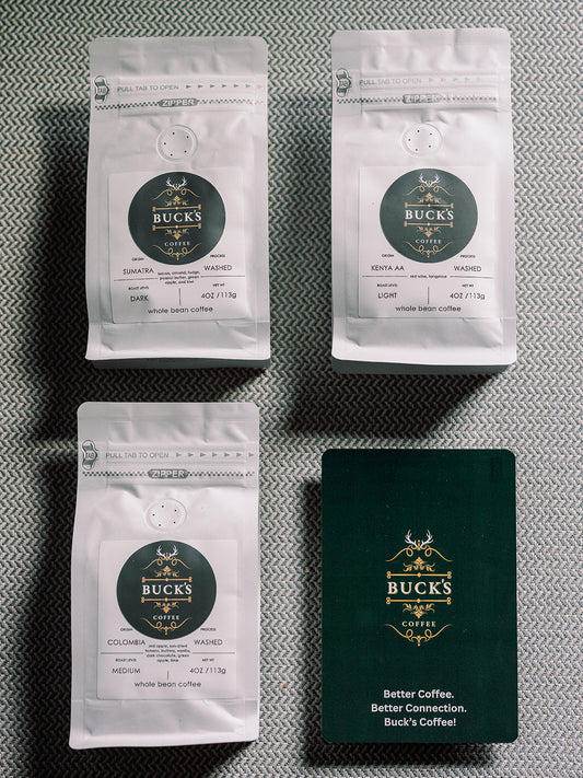 Buck’s Coffee Tasting Box